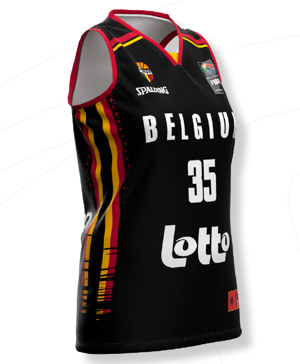 Official gameshirt Belgian Cats BLACK - KIDS