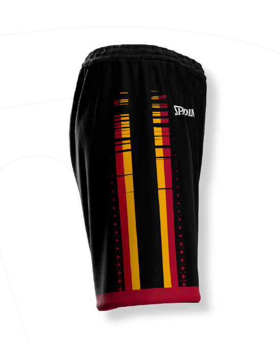 Official game short Belgian Cats BLACK - NEW 2024