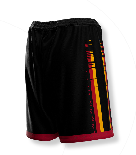 Official game short Belgian Cats BLACK - NEW 2024