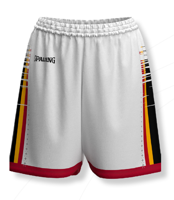 PRE-ORDER: Official game short Belgian Cats WHITE - NEW 2024