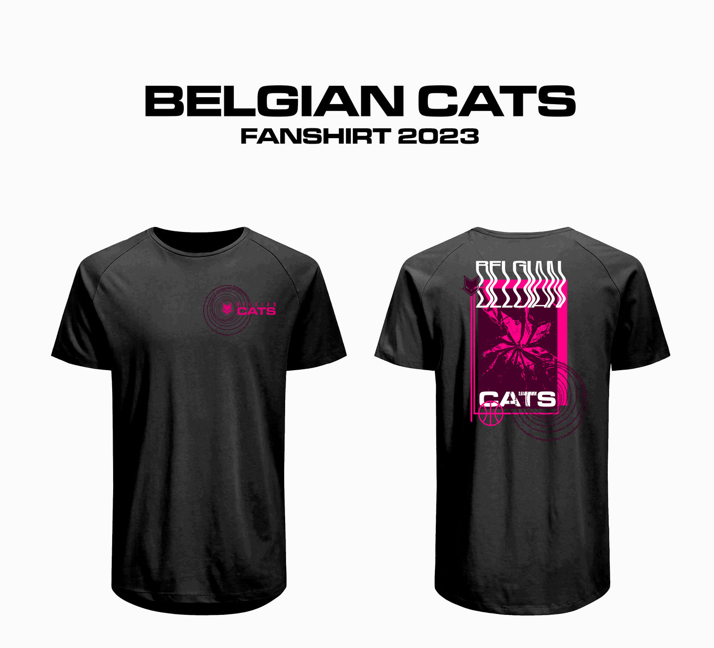 Fanshirt Belgian Cats 2023